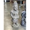 Image 2 : 2 AFRICAN OLD WOOD CARVINGS, 24 INCH TALL