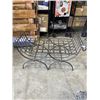 Image 1 : CAST IRON PATIO BENCH
