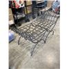 Image 2 : CAST IRON PATIO BENCH