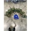 Image 1 : PEACOCK FEATHER DISPLAY WITH WEARABLE HARNESS
