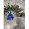 Image 3 : PEACOCK FEATHER DISPLAY WITH WEARABLE HARNESS