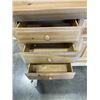Image 2 : WOODEN 7 DRAWER 1 DOOR DRESSER MADE IN USA
