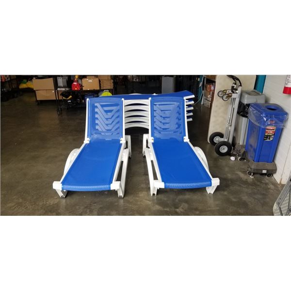 3 NEW POOL SUN LOUNGE CHAIRS