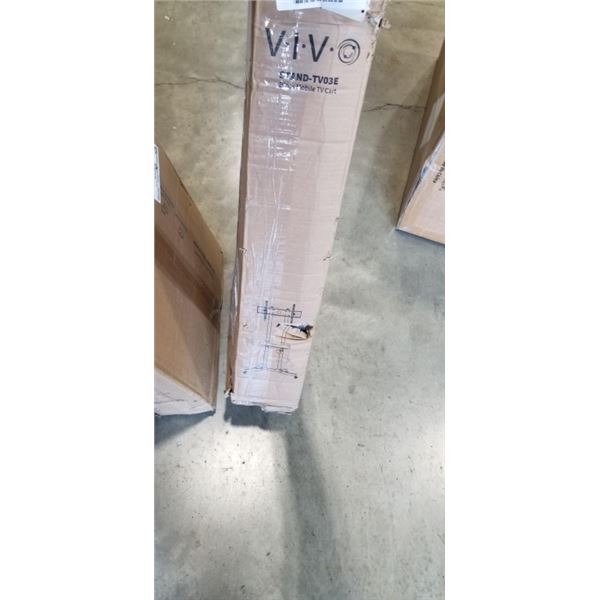 VIVO BLACK MOBILE TV CART