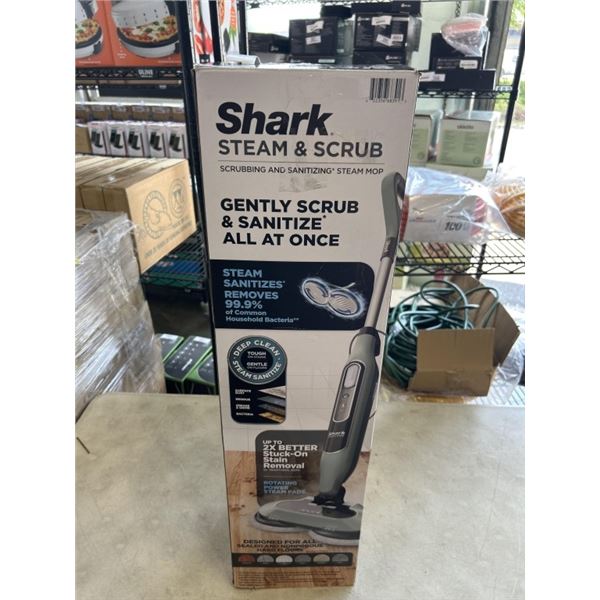 SHARK ALL-IN-ONE FLOOR STEAM MOP - TESTED WORKING, RETAIL $199