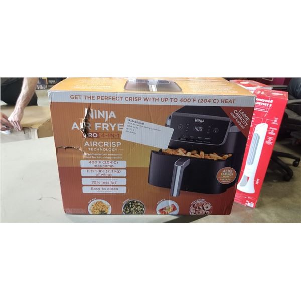 NINJA PRO 4-IN-1 5QT AIR FRYER - TESTED WORKING, RETAIL $179