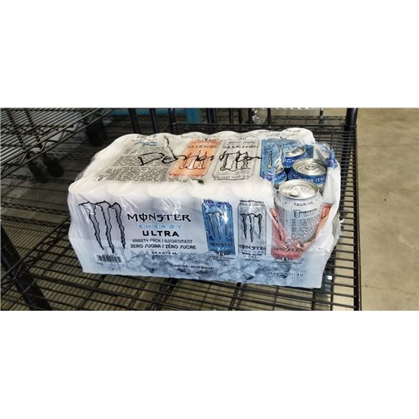 VARIETY PACK OF MONSTER ULTRA