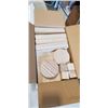 Image 3 : NEW WOOD MAKERS STARTER TOOL KIT, 2 NEW 30PC WOOD STOCK SUPPLY KITS, AND 2 HOT GLUE GUN STANDS W/ 20