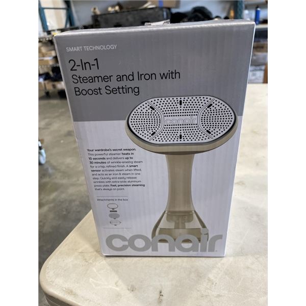 CONAIR 2 IN 1 STEAMER