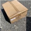 Image 1 : CASE OF SAYE 8" X 8" 3 COMPARMENT CLAMSHELL CONTAINERS 200CT