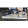 Image 1 : 2 BOOKSHELF STEREOS AND DVD PLAYER WITH REMOTE
