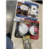 Image 1 : KIDDE 2 PACK PORTABLE CARBOM MONOXIDE ALARM AND KIDDE 2 PACK SMOKE ALARM