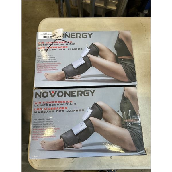 2 NOVONERGY AIR COMPRESSION WRAP FITTING