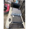 Image 1 : 2 COMPUTERS, MONITOR, KEYBOARD, AND MOUSE