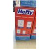 Image 3 : 4 PACKS OF HEFTY 12 PIECE SHRINK PAKS.