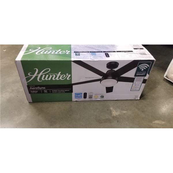 HUNTER AEROSYNC INDOOR 50" CEILING FAN