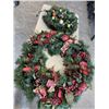 Image 1 : 2 LARGE CHRISTMAS WREATHS