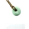 Image 3 : NATURAL JADEITE PENDANT WITH BRASS CHAIN, RETAIL $350.00.