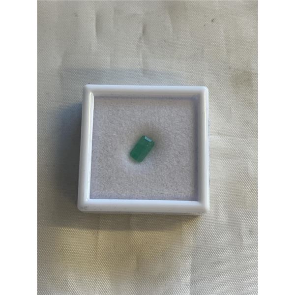 NEW 1.5CT NATURAL EMERALD, UNTREATED, EMERALD CUT, RETAIL $420