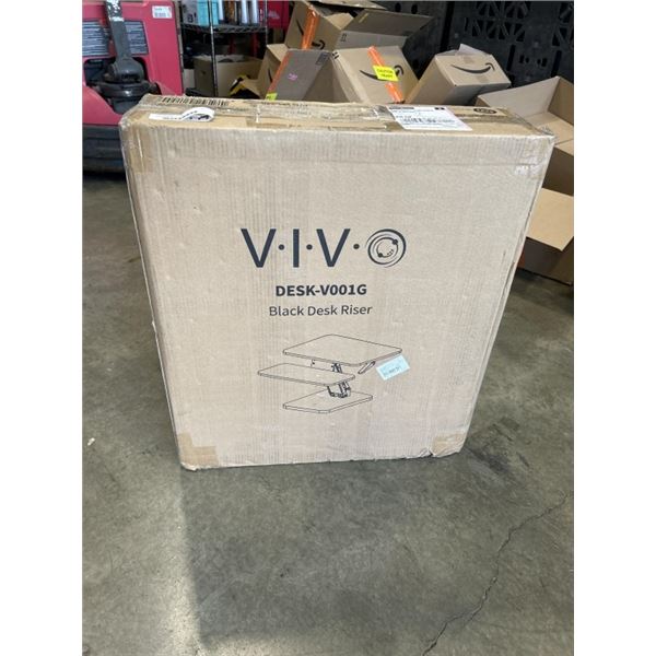 VIVO BLACK DESK RISER