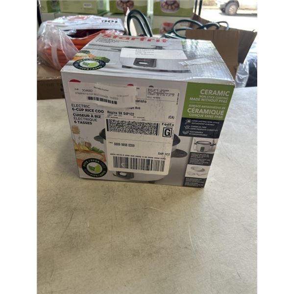 STARFRIT 6-CUP RICE COOKER - TESTED WORKING
