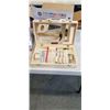 Image 4 : NEW WOOD MAKERS STARTER TOOL KIT, 2 NEW 30PC WOOD STOCK SUPPLY KITS, AND 2 HOT GLUE GUN STANDS W/ 20
