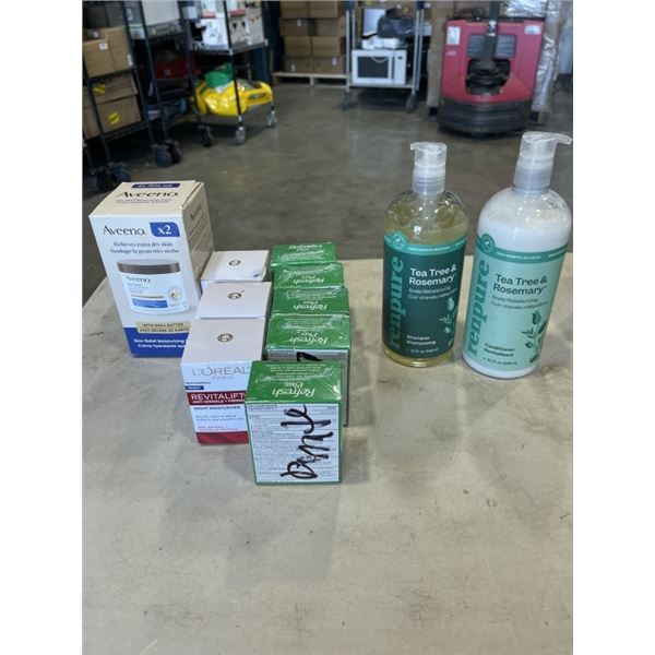 5 REFRESH PLUS CARBOXYMETHYICELLULOSE SODIUM OPHALMIC DROPS AND 3 L'OREAL PARIS REVITALIFT ANTI-WRIN