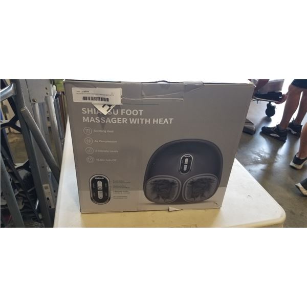 NETKTECH SHIATSU FOOT MASSAGER WITH HEAT