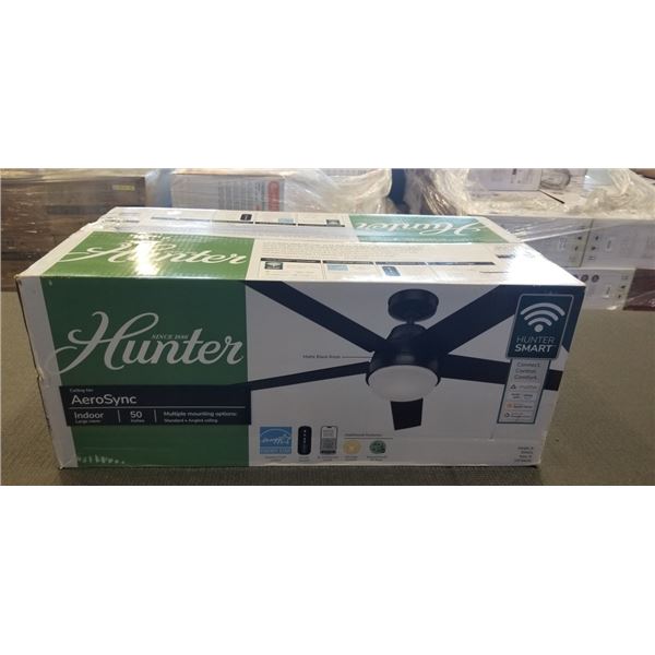 HUNTER AEROSYNC INDOOR 50" CEILING FAN