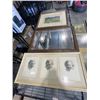 Image 2 : LARGE LOT OF ESATE ARTWORK, INCLDUING VINTAGE AND ANTIQUE FRAMES AND ART
