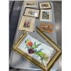 Image 4 : LARGE LOT OF ESATE ARTWORK, INCLDUING VINTAGE AND ANTIQUE FRAMES AND ART