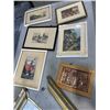 Image 5 : LARGE LOT OF ESATE ARTWORK, INCLDUING VINTAGE AND ANTIQUE FRAMES AND ART