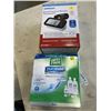 Image 1 : OMRON BLOOD PRESSURE MONITOR AND OPTI-FREE PUREMOIST SOLUTION