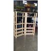 Image 1 : 2 PINE IKEA STORAGE SHELVES