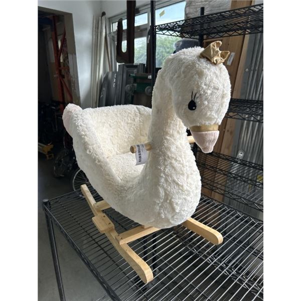 KIDS ROCKING SWAN