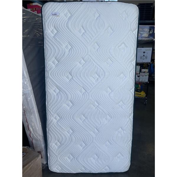 AS NEW SINGLE LOGAN AND COVE MATTRESS, CHOICE EDITION