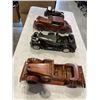 Image 6 : 4 WOODEN CAR MODELS