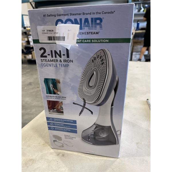 CONAIR 2 IN 1 STEAMER