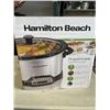 Image 1 : HAMILTON BEACH 6QT SLOW COOKER - TESTED WORKING