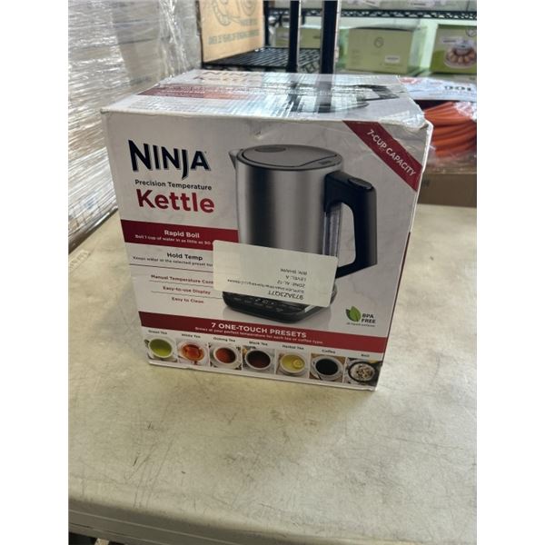 NINJA PRECISION ELECTRIC KETTLE - TESTED WORKING, RETAIL $119