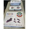 Image 1 : NEW IMAGINATION MAKER YOUTH SAFE QOOD WORKING 4-IN-1 STUDIO KIT, NEW 30PC WOOD STOCK SUPPLY KITS, AN