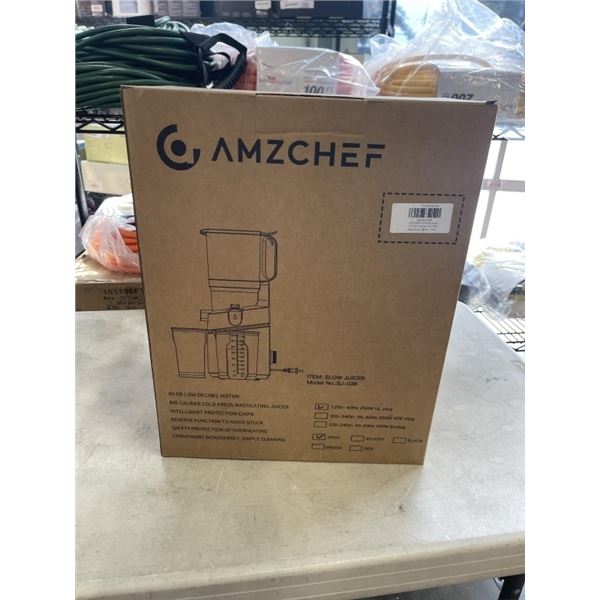 NEW AMZCHEF SLOW JUICER. MODEL NO. SJ-036