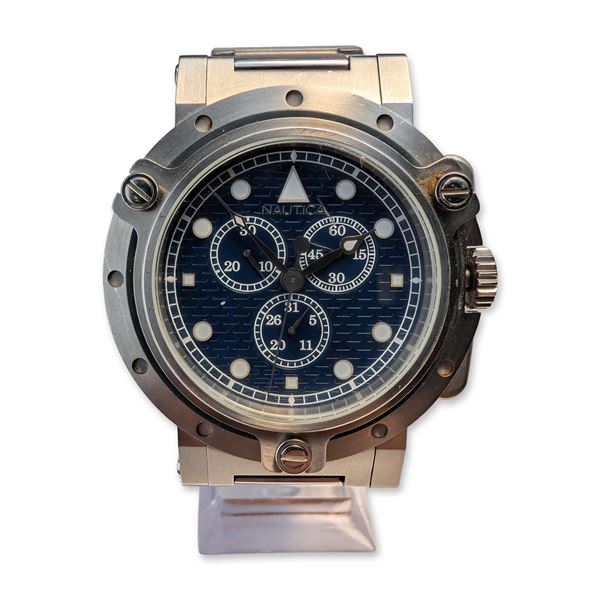 Nautica Stainless Steel Men's Chronograph Wristwatch