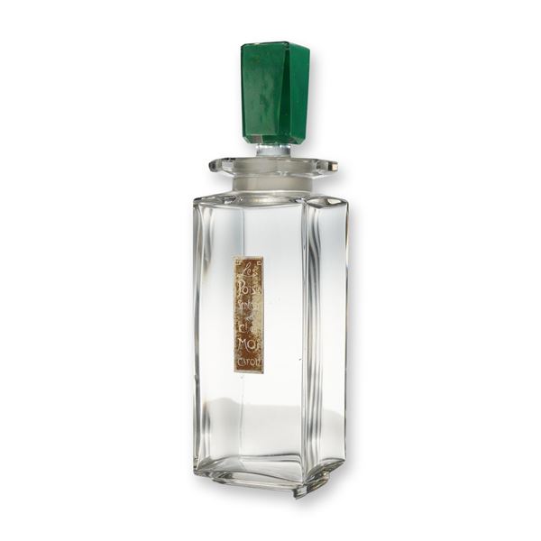Baccarat Crystal Perfume Bottle for Caron Les Pois de Senteur de Chez Moi