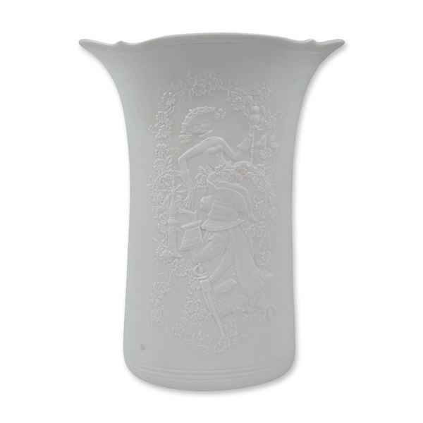 Kaiser West German Bisque Porcelain Vase