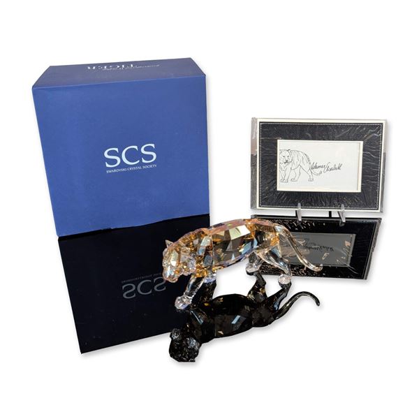 Swarovski Crystal SCS 2010 Annual Edition Figurine, Tiger