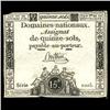 Image 1 : 1792 France RARE 15 Sols Assignat Currency AU+ (CUR-05886)