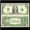 Image 1 : 1999 $1 Federal Reserve Note Crisp Unc FANCY NUMBER (CUR-05984)