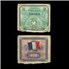 1944 France WW2 Allied Military 2 Franc (COI-4576)