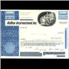 1970s Rollins International Stock Certificate Scarce Blue (COI-3350)